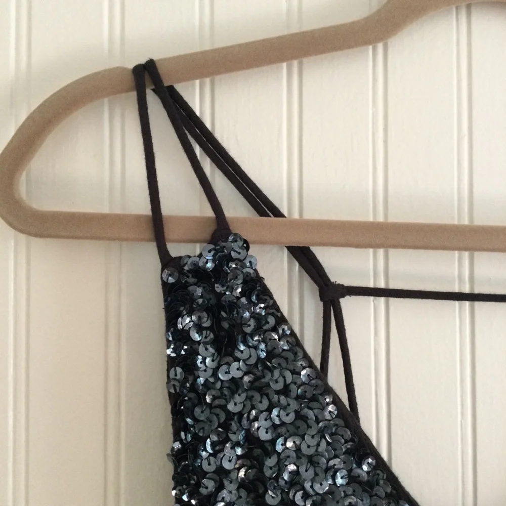 Free People Intimately Glitter Girl Mini Sequin Dress